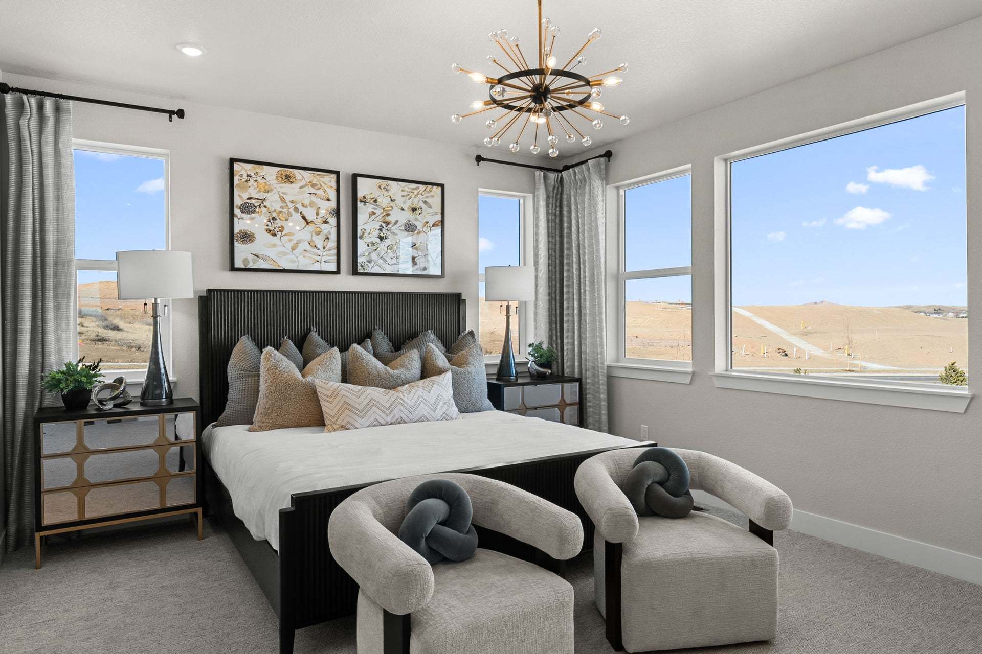 Kestrel at Tanterra by Trumark Homes in Parker, CO | Nightingale Model | Primary Bedroom