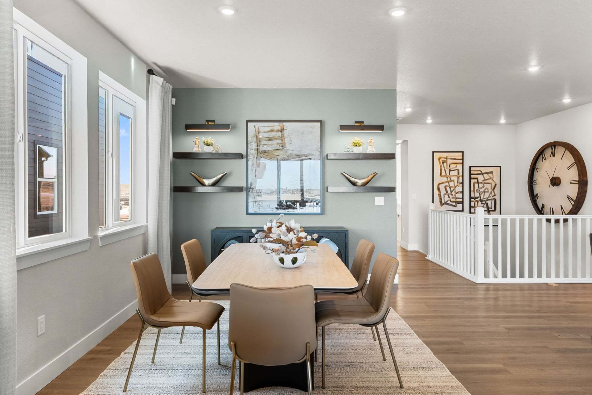 Kestrel at Tanterra by Trumark Homes in Parker, CO | Nightingale Model | Dining