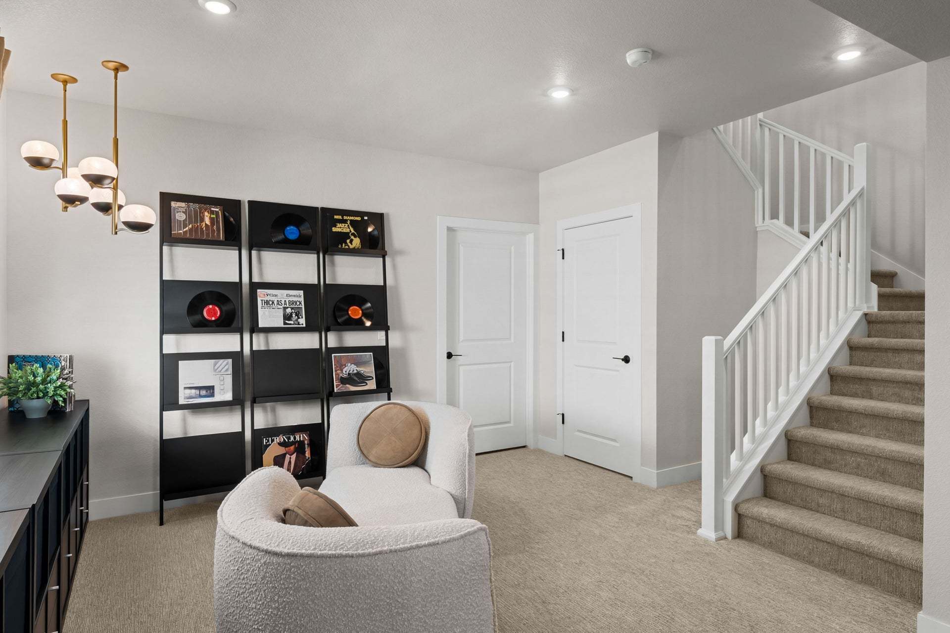 Kestrel at Tanterra by Trumark Homes in Parker, CO | Nightingale Model | Basement