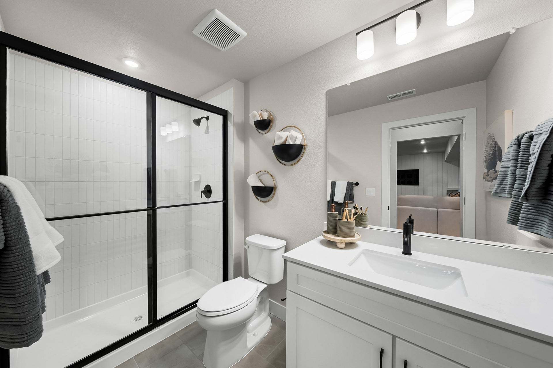 Kestrel at Tanterra by Trumark Homes in Parker, CO | Nightingale Model | Bathroom
