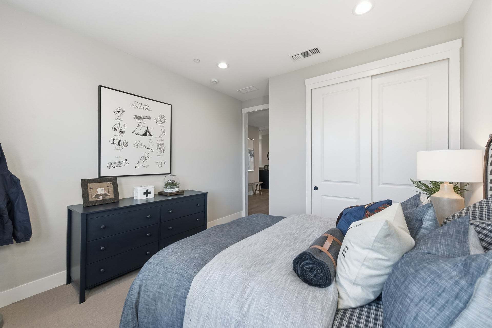 Verdello at Arroyo Crossings in Livermore, CA by Trumark Homes I Residence 3 Model I Secondary Bedro