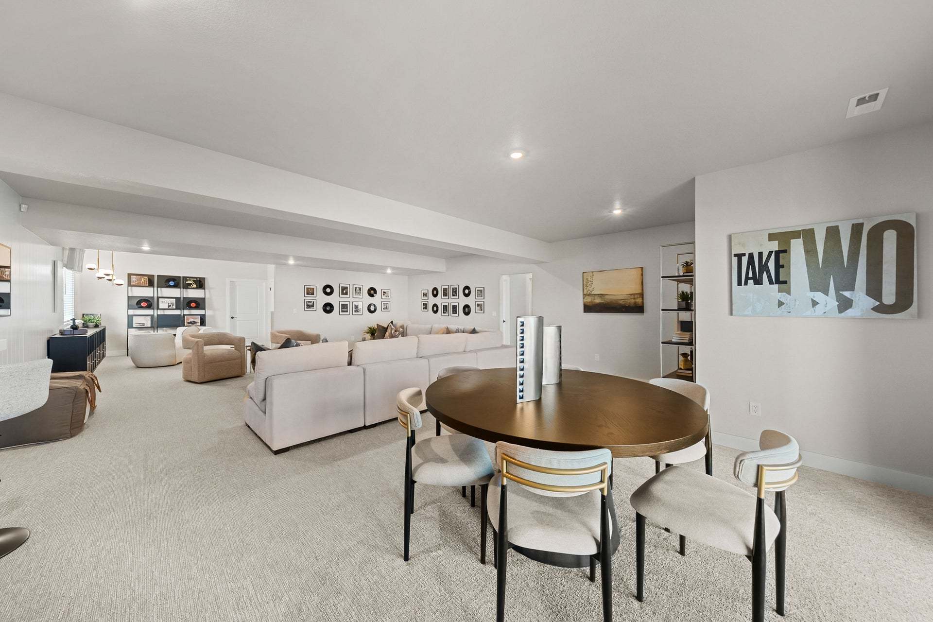 Kestrel at Tanterra by Trumark Homes in Parker, CO | Nightingale Model | Basement