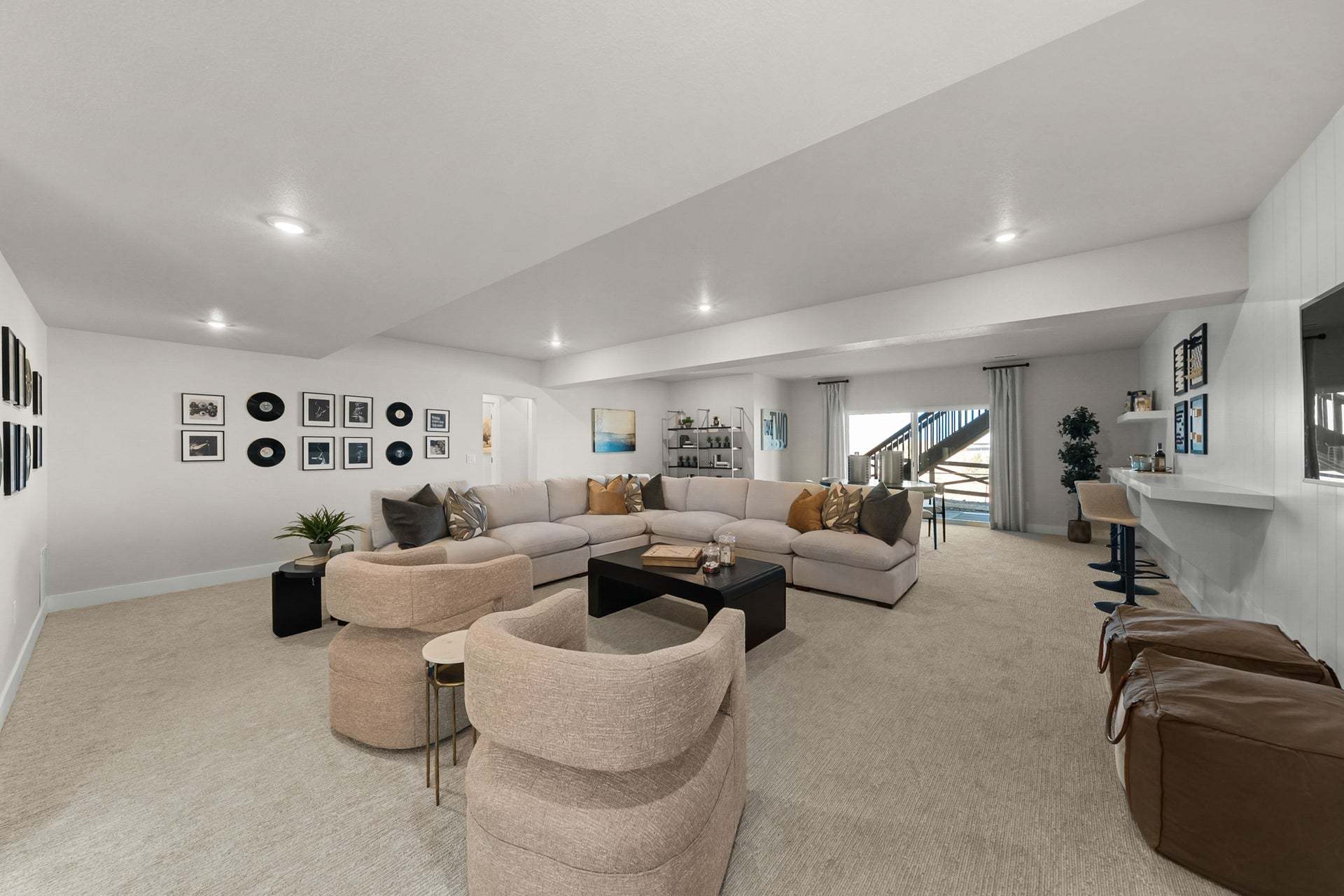 Kestrel at Tanterra by Trumark Homes in Parker, CO | Nightingale Model | Basement