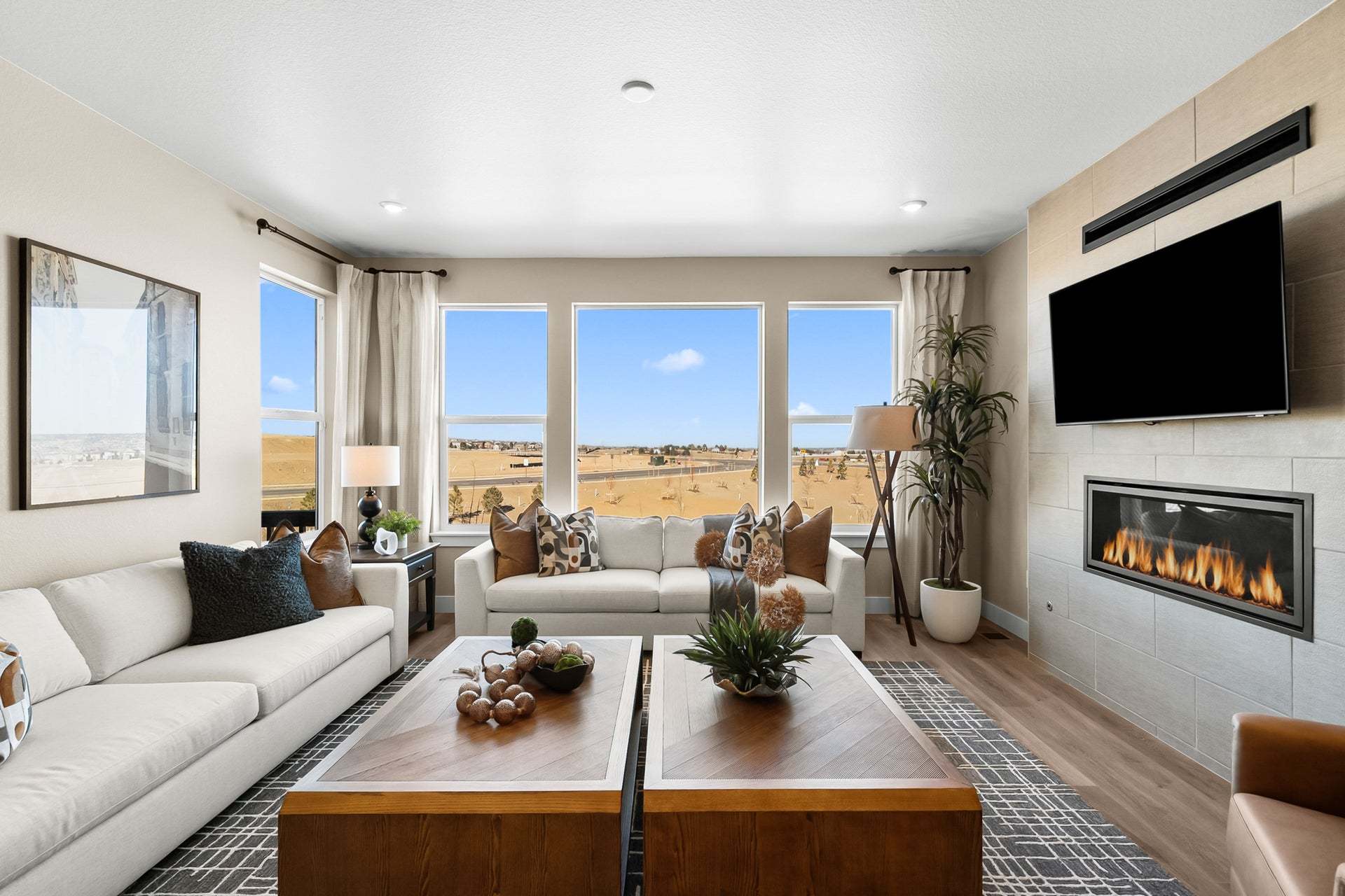 Kestrel at Tanterra in Parker, CO | Whistler Model | Great Room