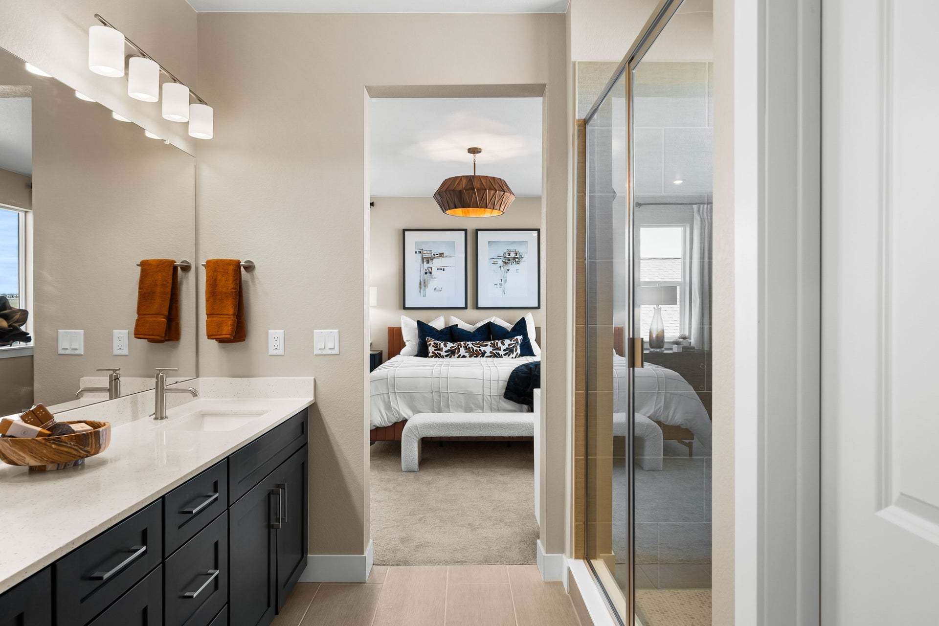 Kestrel at Tanterra in Parker, CO | Whistler Model | Primary Bathroom