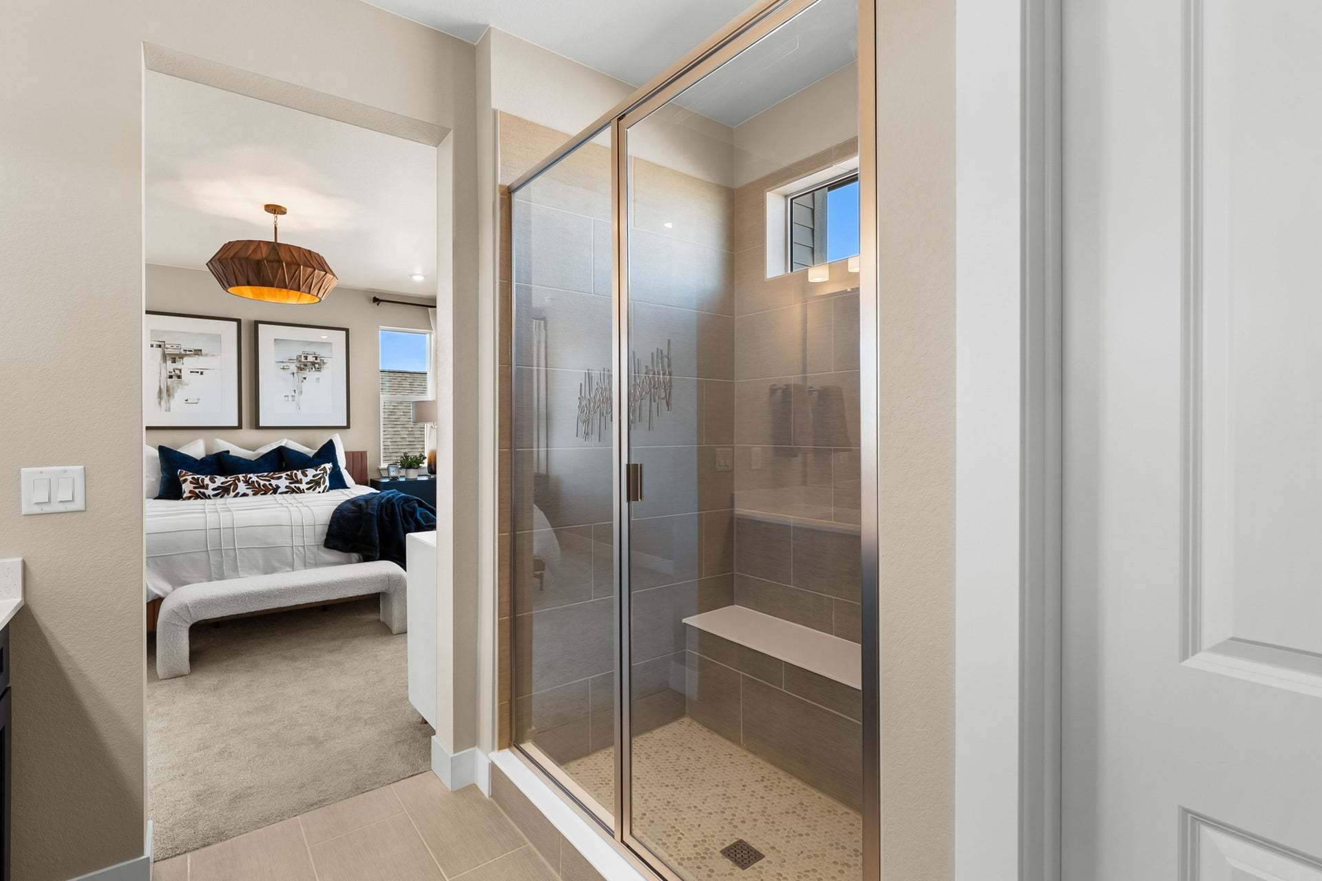 Kestrel at Tanterra in Parker, CO | Whistler Model | Primary Bathroom