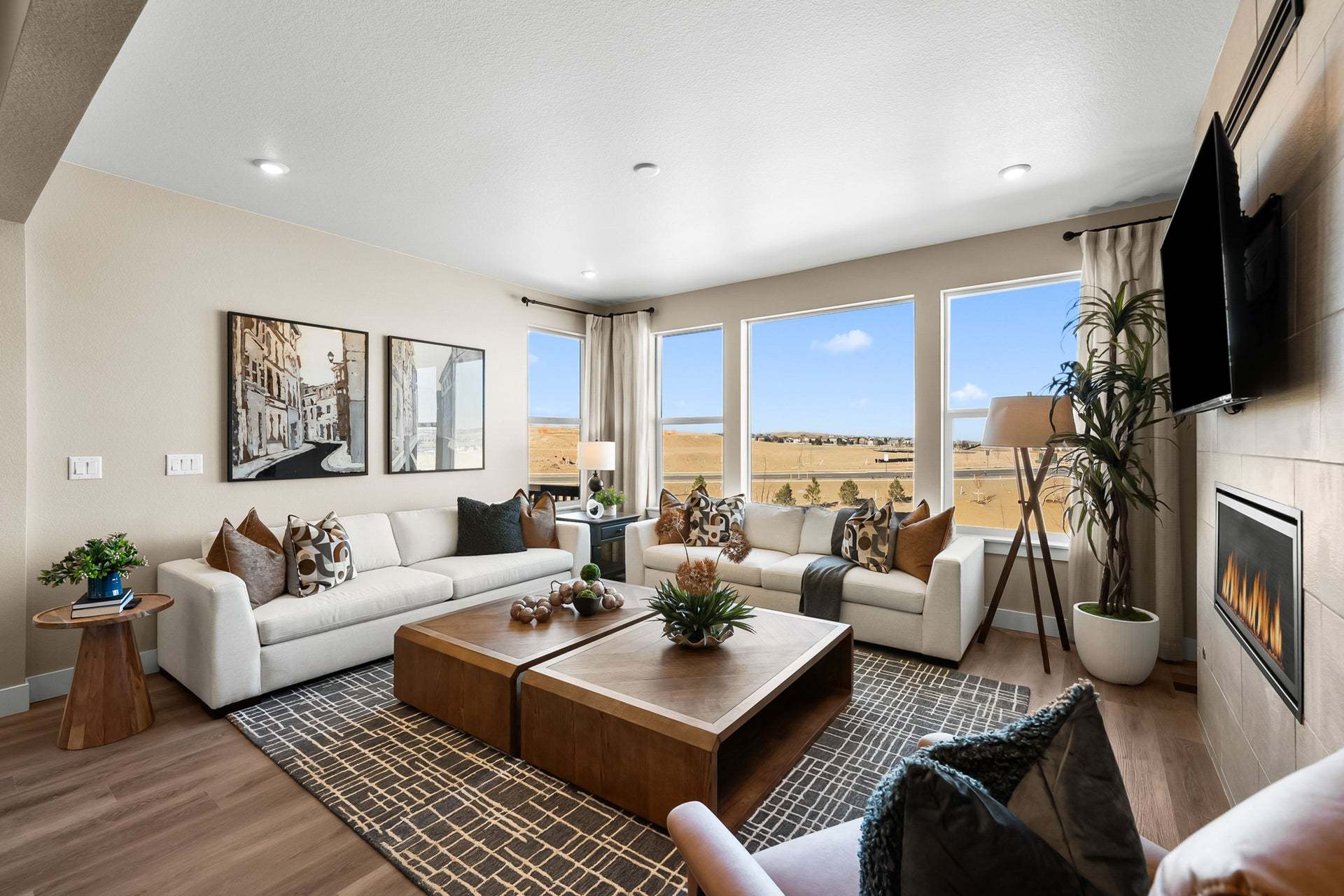 Kestrel at Tanterra in Parker, CO | Whistler Model | Great Room