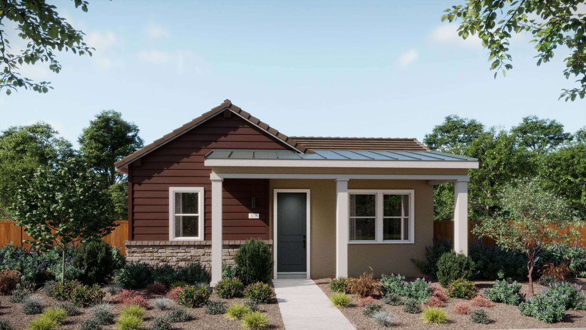 Plan 1 Wine Country Elevation | Morada | Paso Robles, CA