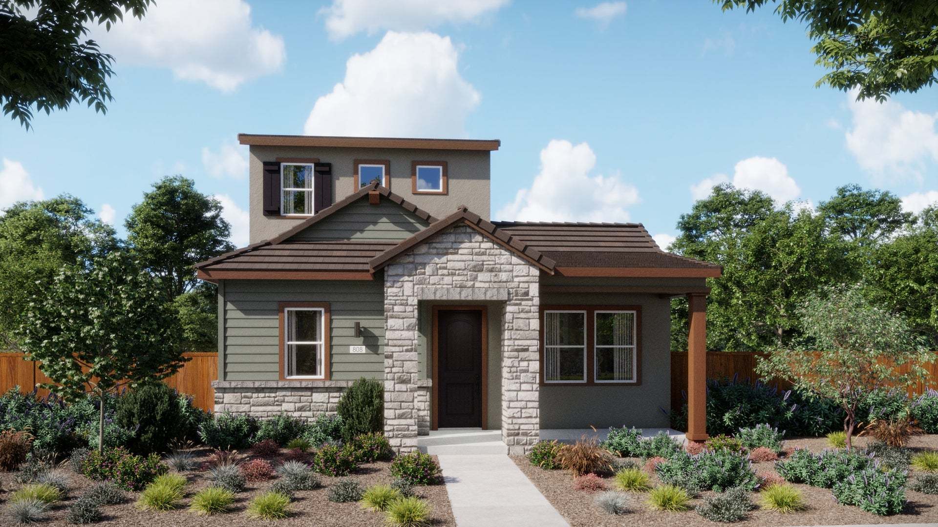 Plan 2 Wine Country Elevation| Morada | Paso Robles, CA