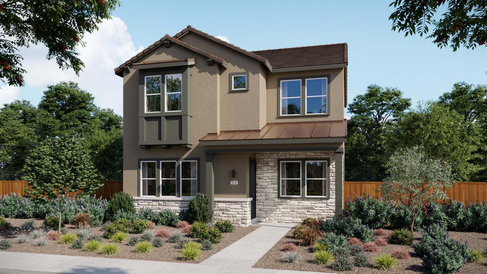 Plan 3 Wine Country Elevation| Morada | Paso Robles, CA