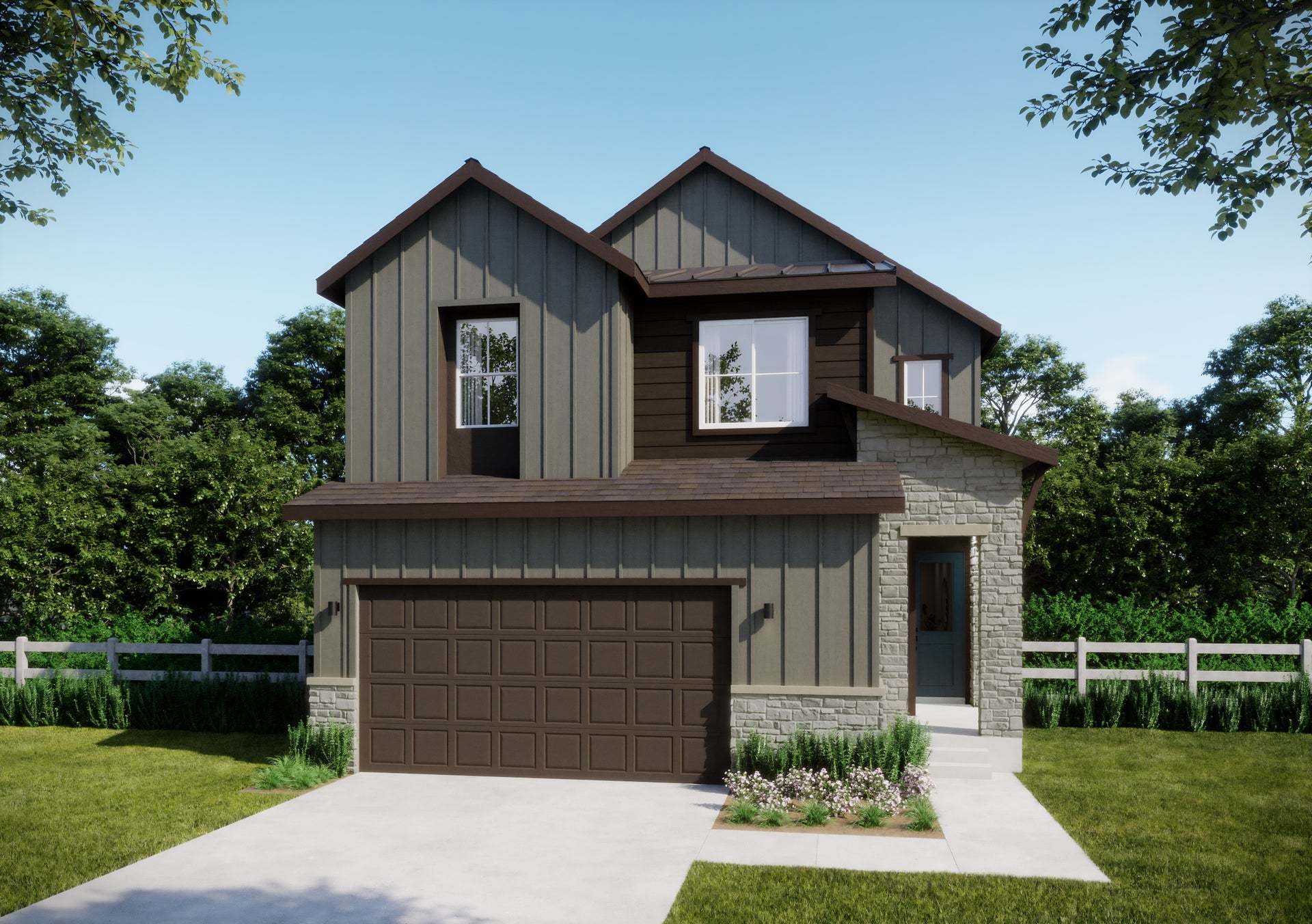 Rhapsody at Sterling Ranch by Trumark Homes | Plan 1B | Colorado Mine