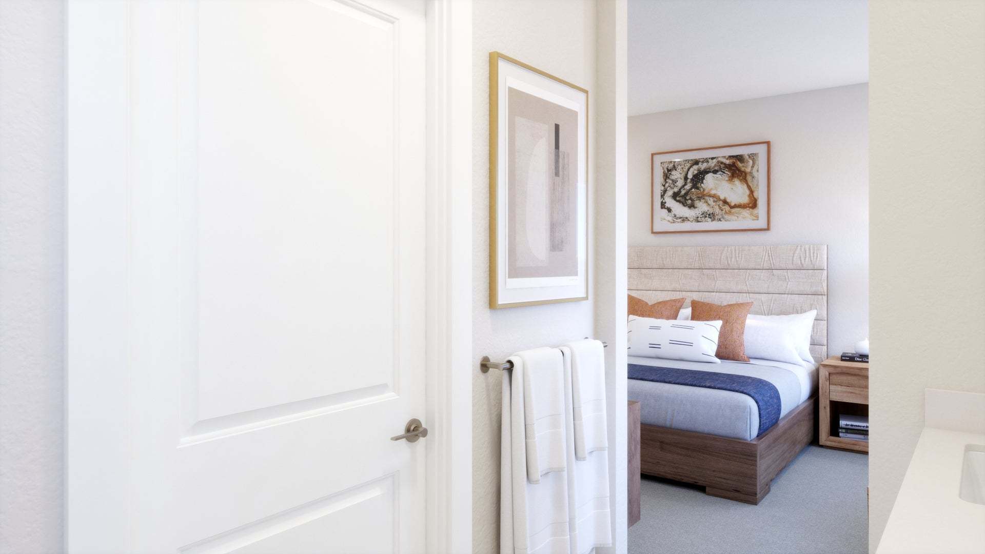 Starling at Tanterra | Plan 2 | Virtual Interior Primary Bedroom