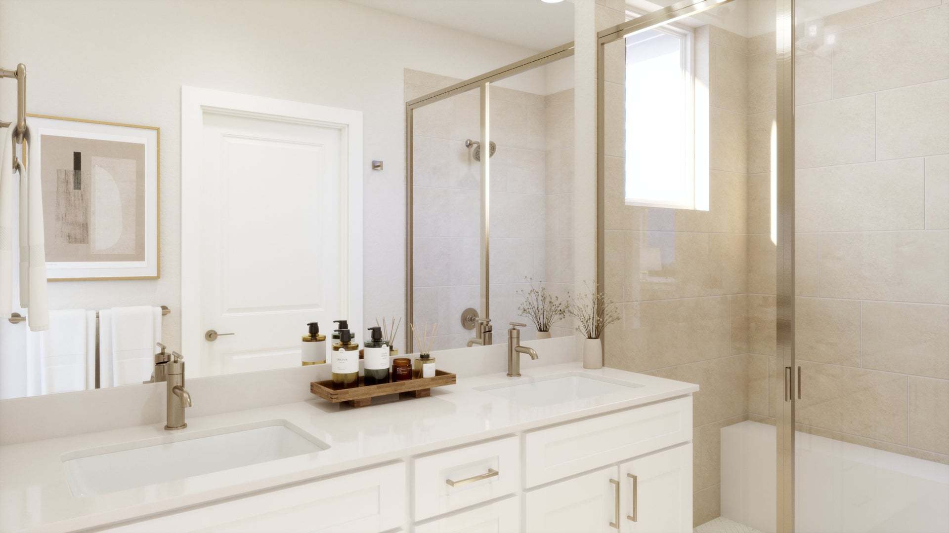 Starling at Tanterra | Plan 2 | Virtual Interior Primary Bathroom