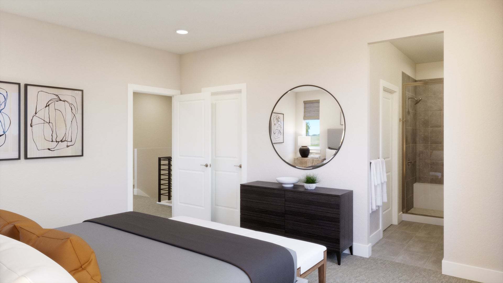 Starling at Tanterra | Plan 3 | Virtual Interior Primary Bedroom