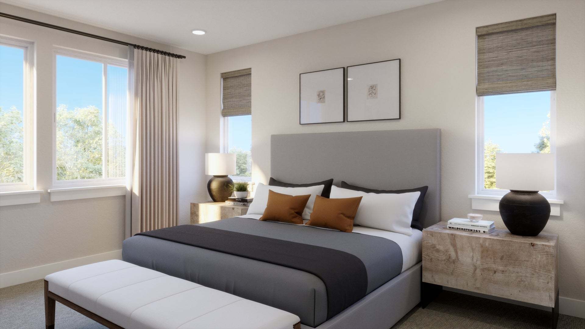 Starling at Tanterra | Plan 3 | Virtual Interior Primary Bedroom