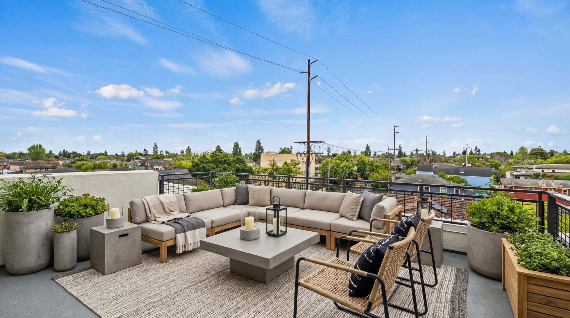 Skyline by Trumark Homes in Alameda, CA I Residence 5 I Roof Deck