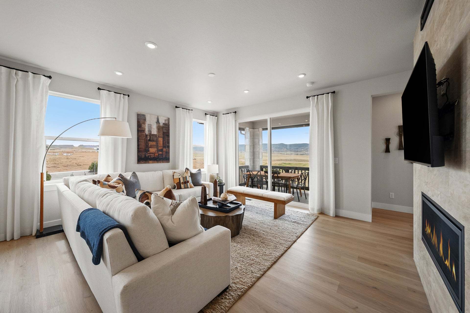 Rhapsody at Sterling Ranch by Trumark Homes | Plan 3 Model | Great Room