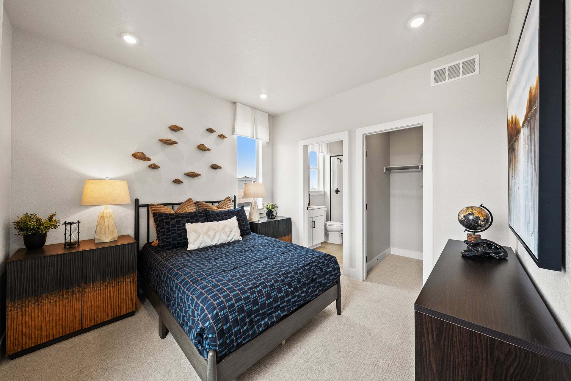 Rhapsody at Sterling Ranch by Trumark Homes | Plan 3 Model |Secondary Bedroom at Main Floor