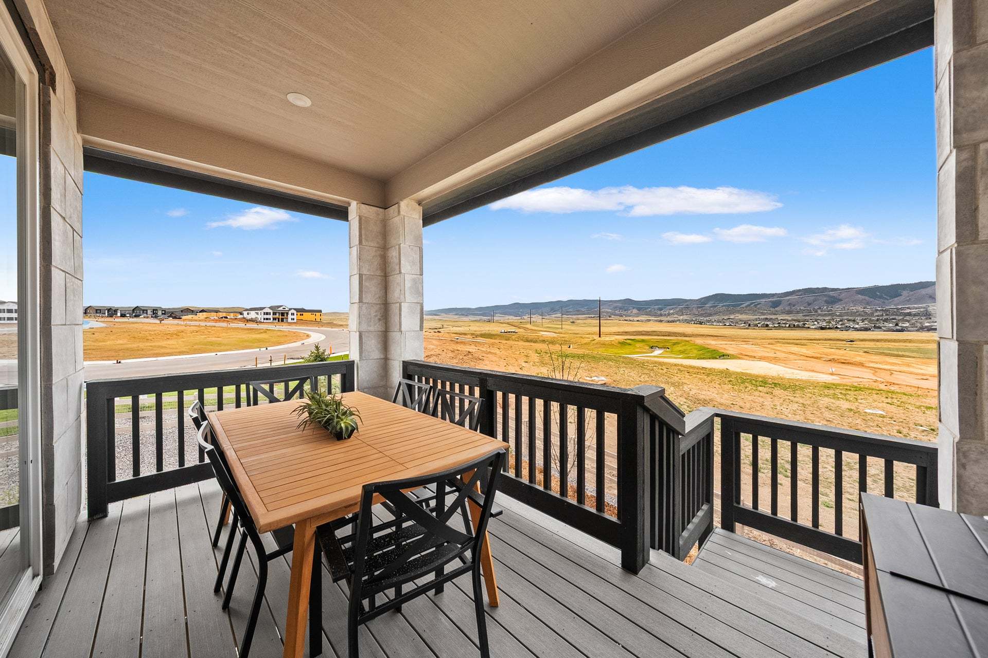 Rhapsody at Sterling Ranch by Trumark Homes | Plan 3 Model | Outdoor Patio