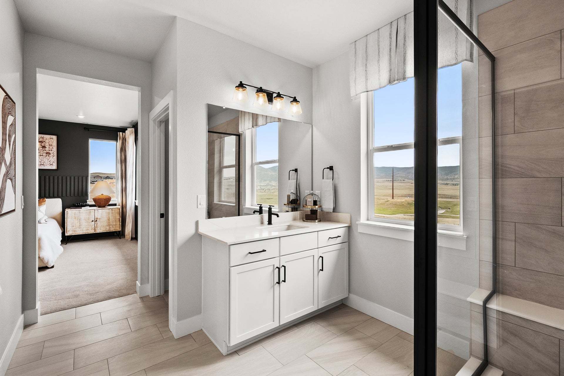 Rhapsody at Sterling Ranch by Trumark Homes | Plan 3 | Primary Bath