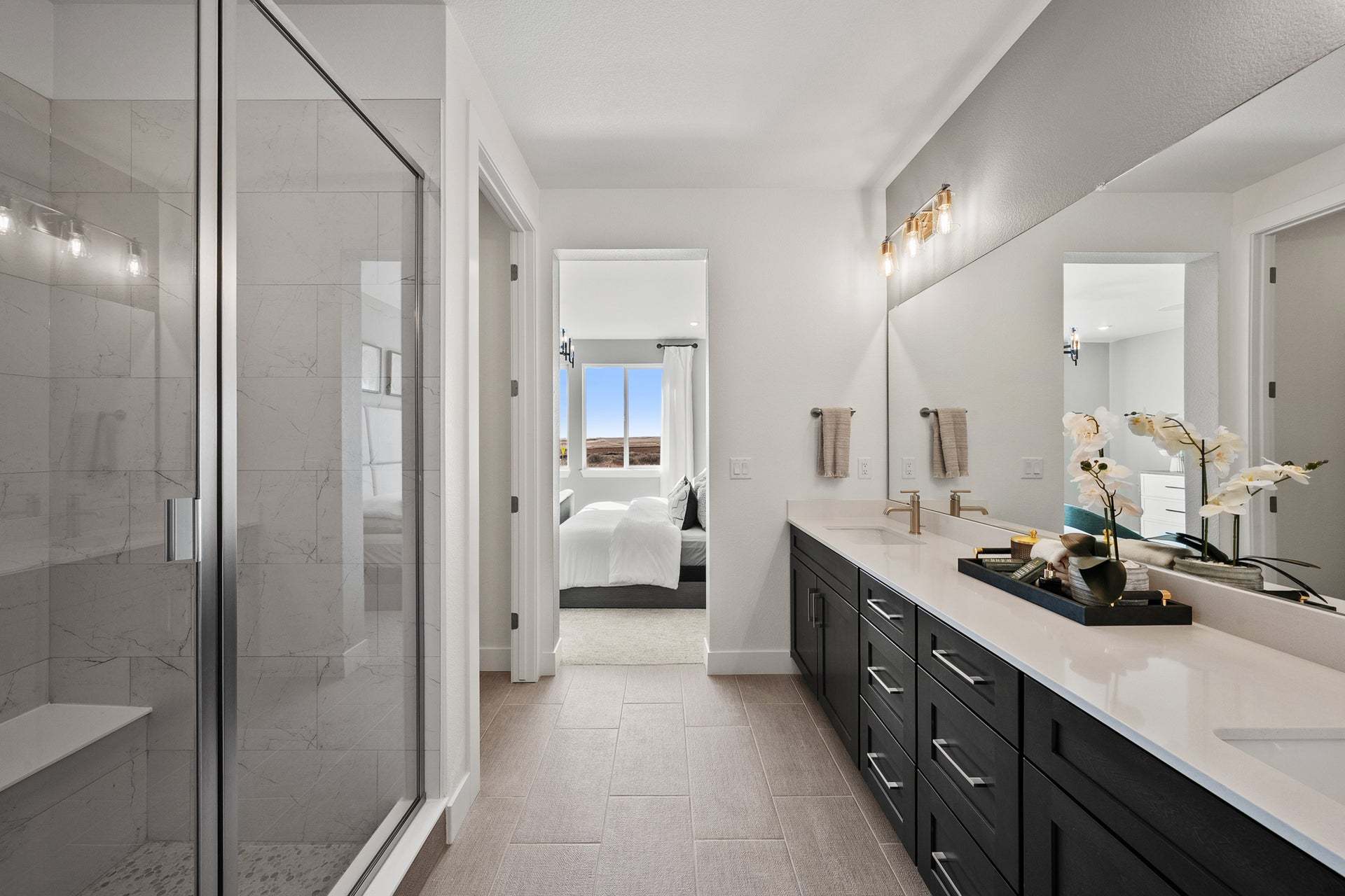Starling at Tanterra by Trumark Homes | Plan 1 | Primary Bath