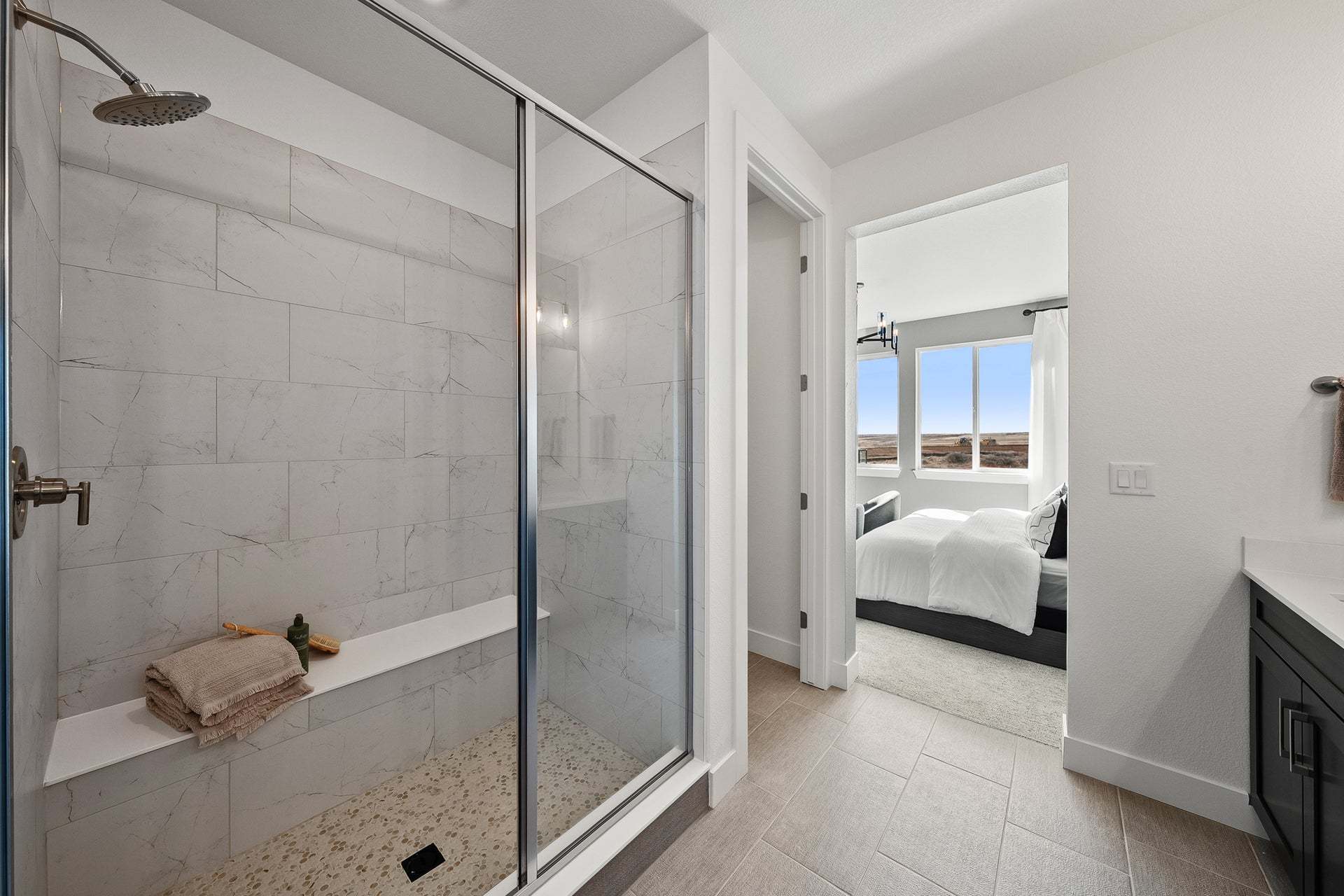 Starling at Tanterra by Trumark Homes | Plan 1 | Primary Bath