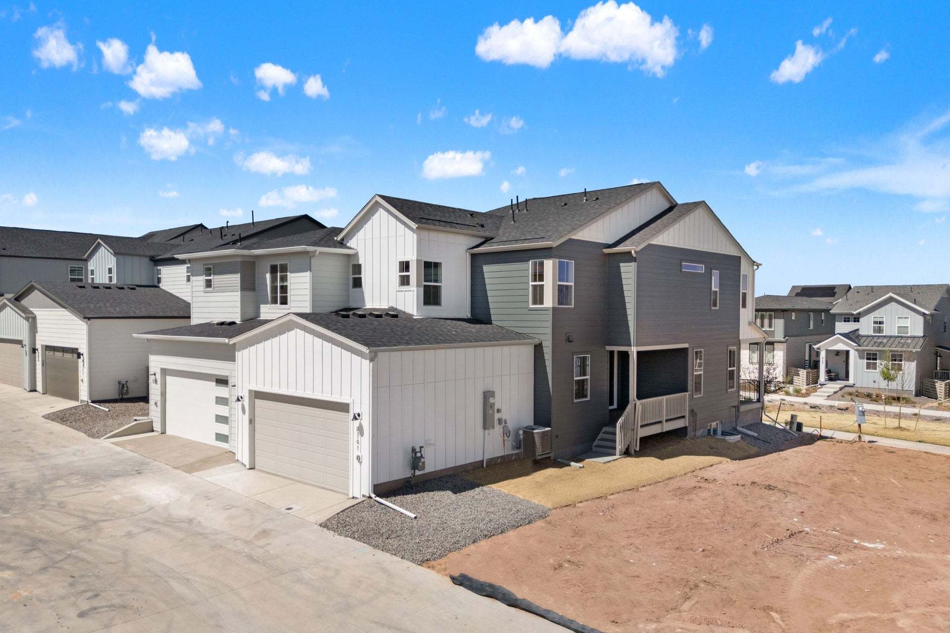 8741 Whiteclover Street | Duet at Sterling Ranch by Trumark Homes | Plan 2 | Exterior