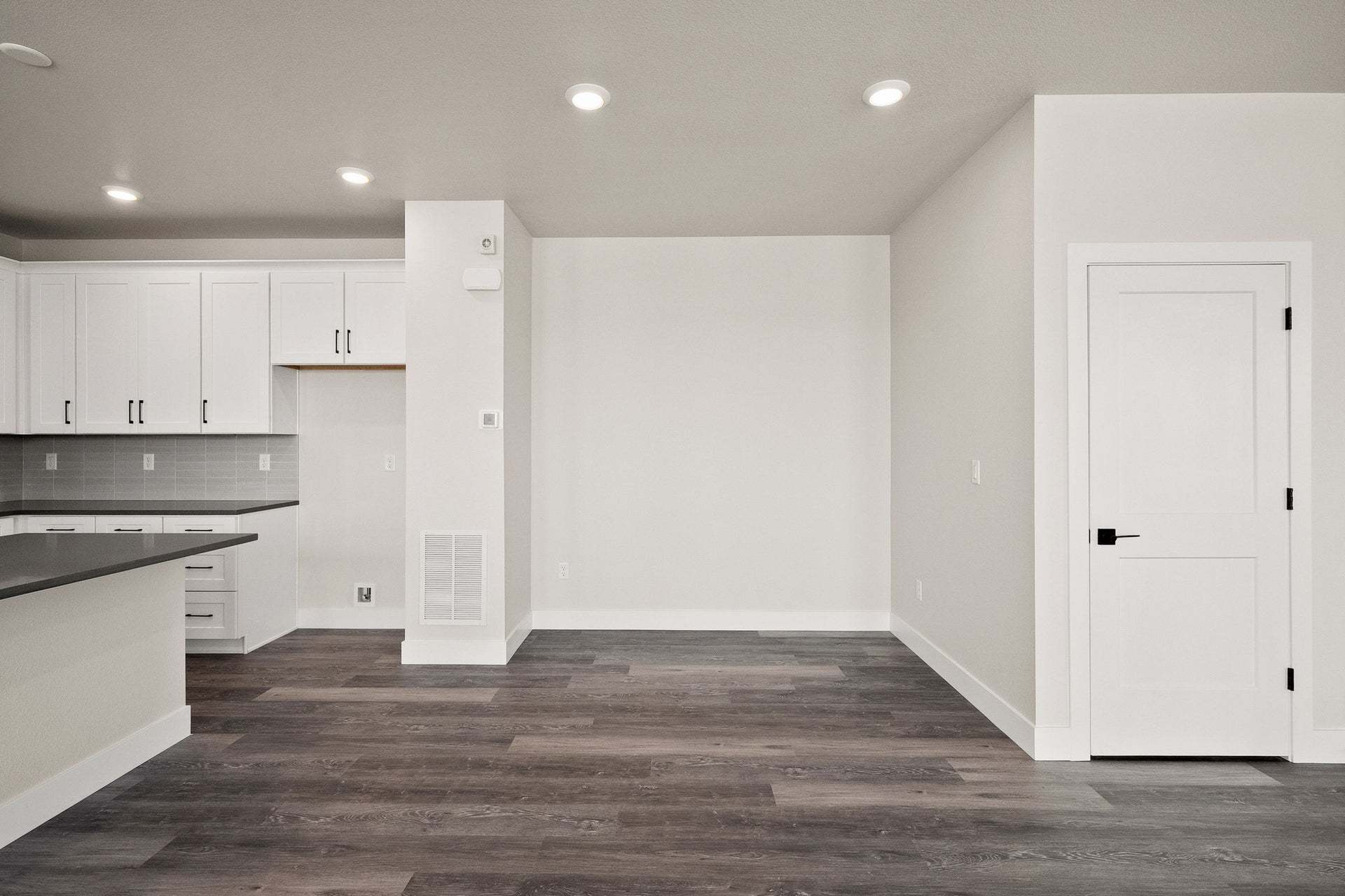 8741 Whiteclover Street | Duet at Sterling Ranch by Trumark Homes | Plan 2 | Kitchen Dining