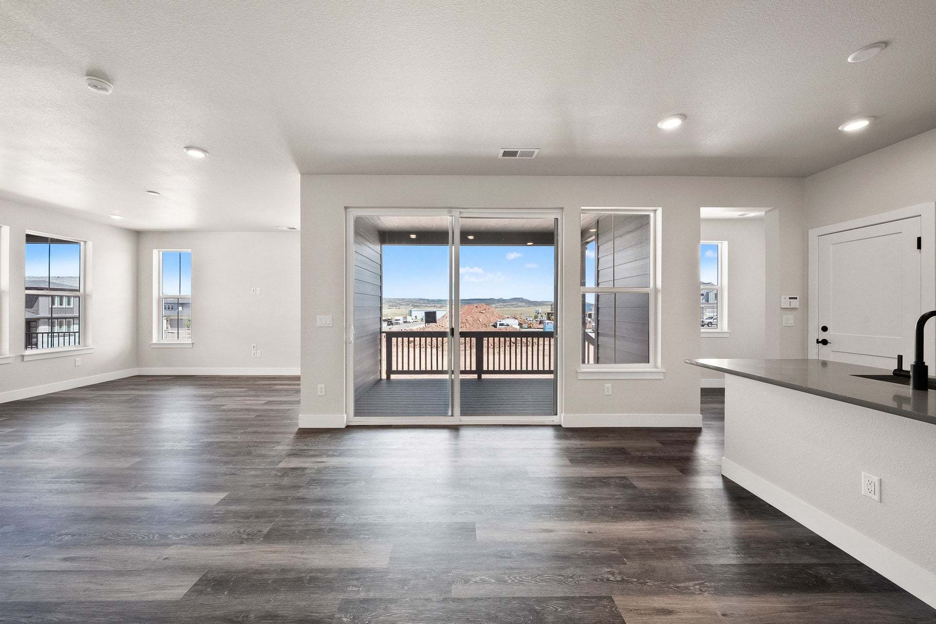8741 Whiteclover Street | Duet at Sterling Ranch by Trumark Homes | Plan 2 | Dining Kitchen