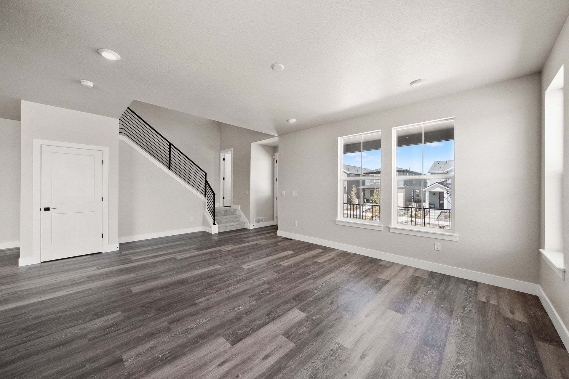 8741 Whiteclover Street | Duet at Sterling Ranch by Trumark Homes | Plan 2 | Great Room