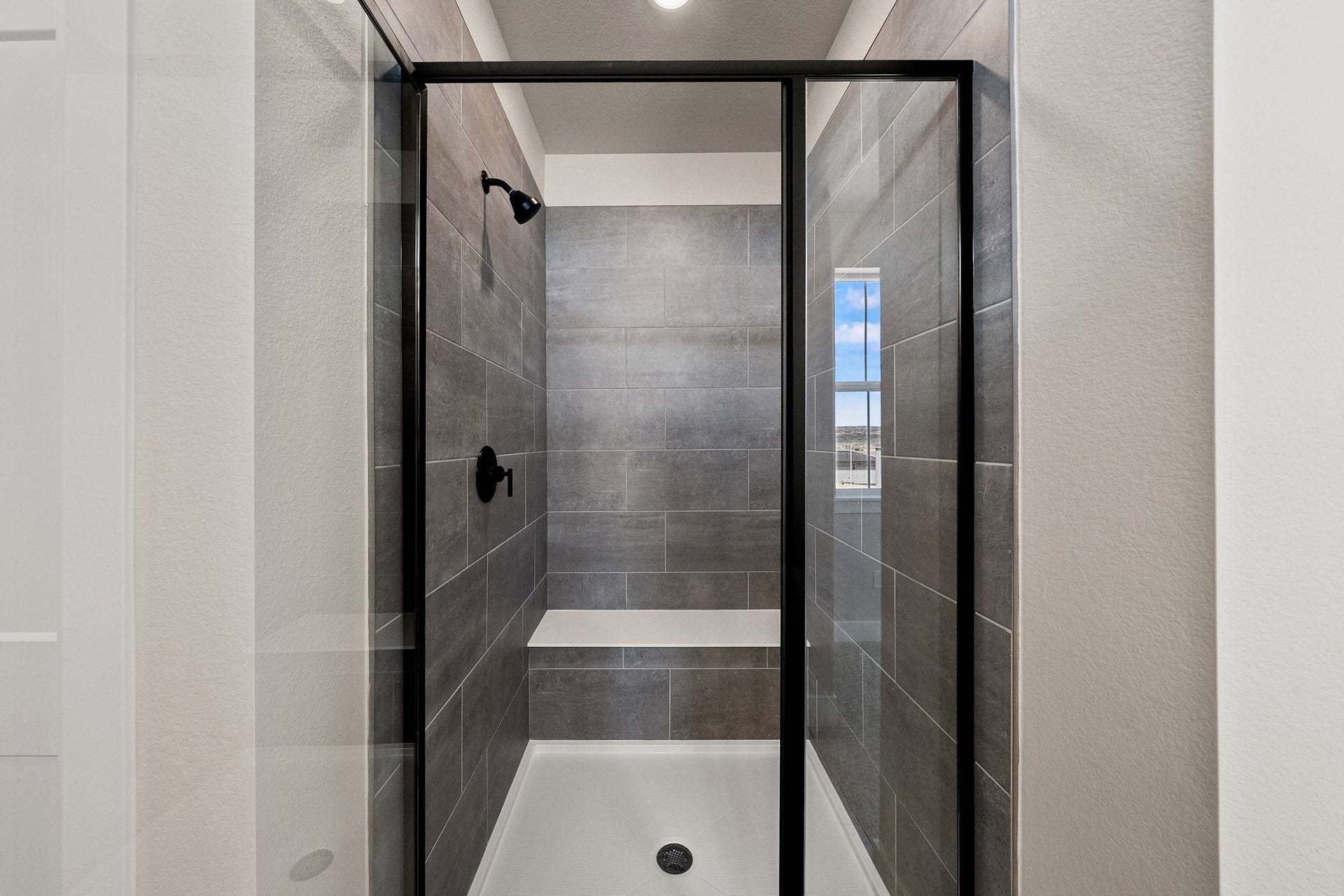 8741 Whiteclover Street | Duet at Sterling Ranch by Trumark Homes | Plan 2 | Primary Bath