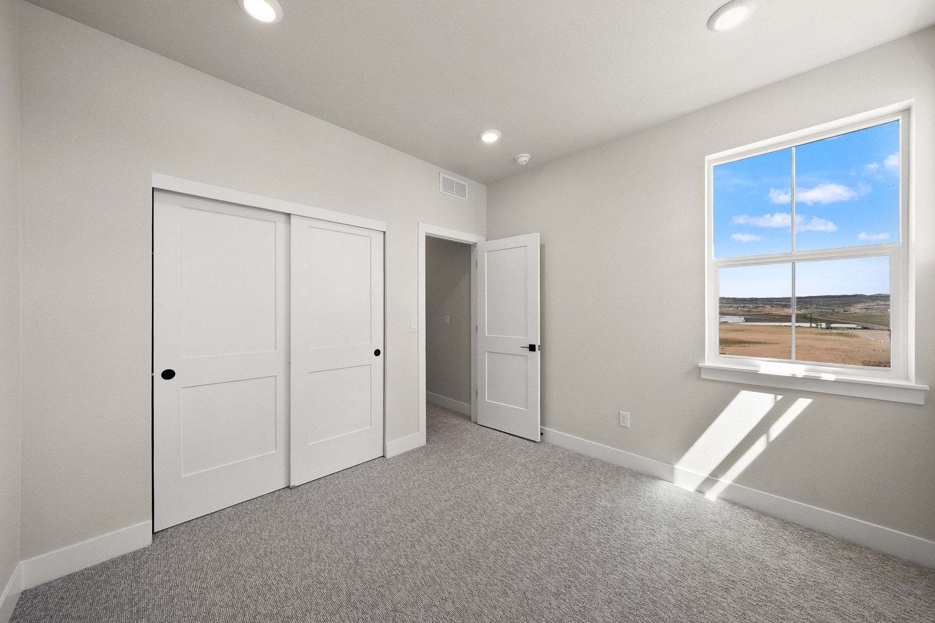8741 Whiteclover Street | Duet at Sterling Ranch by Trumark Homes | Plan 2 | Secondary Bedroom