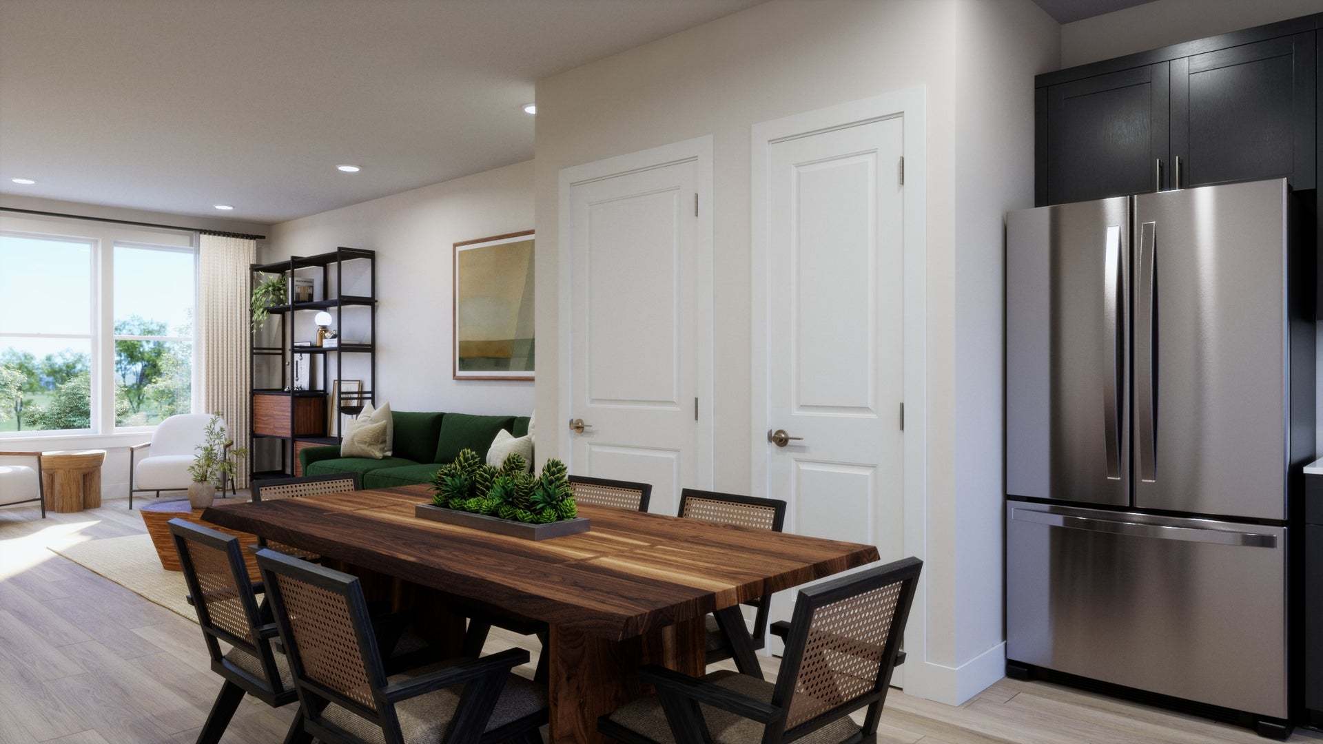 Berkeley Villas in Denver | Virtual Rendering | Plan 1 | Dining