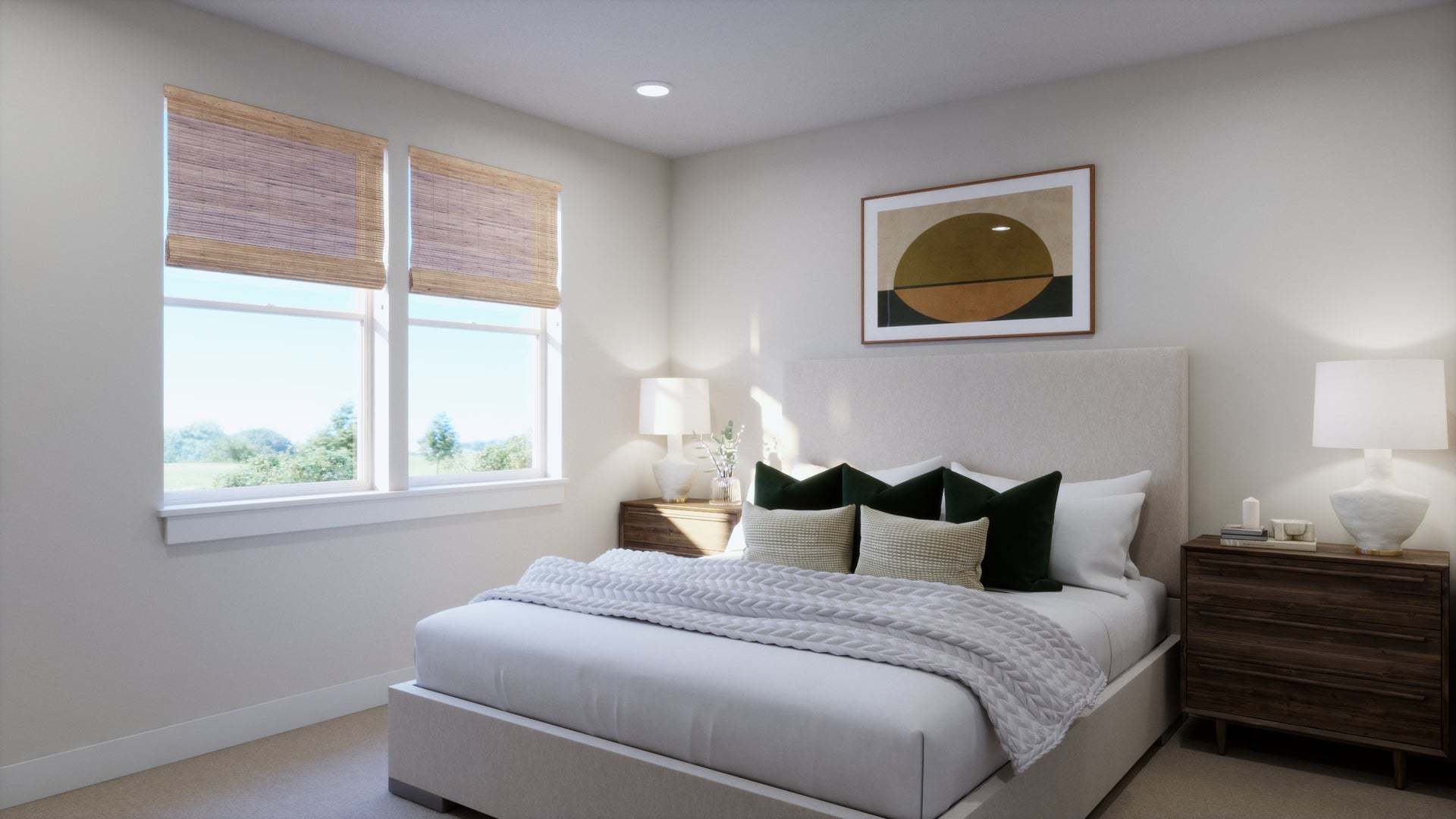 Berkeley Villas in Denver | Virtual Rendering | Plan 1 | Bedroom