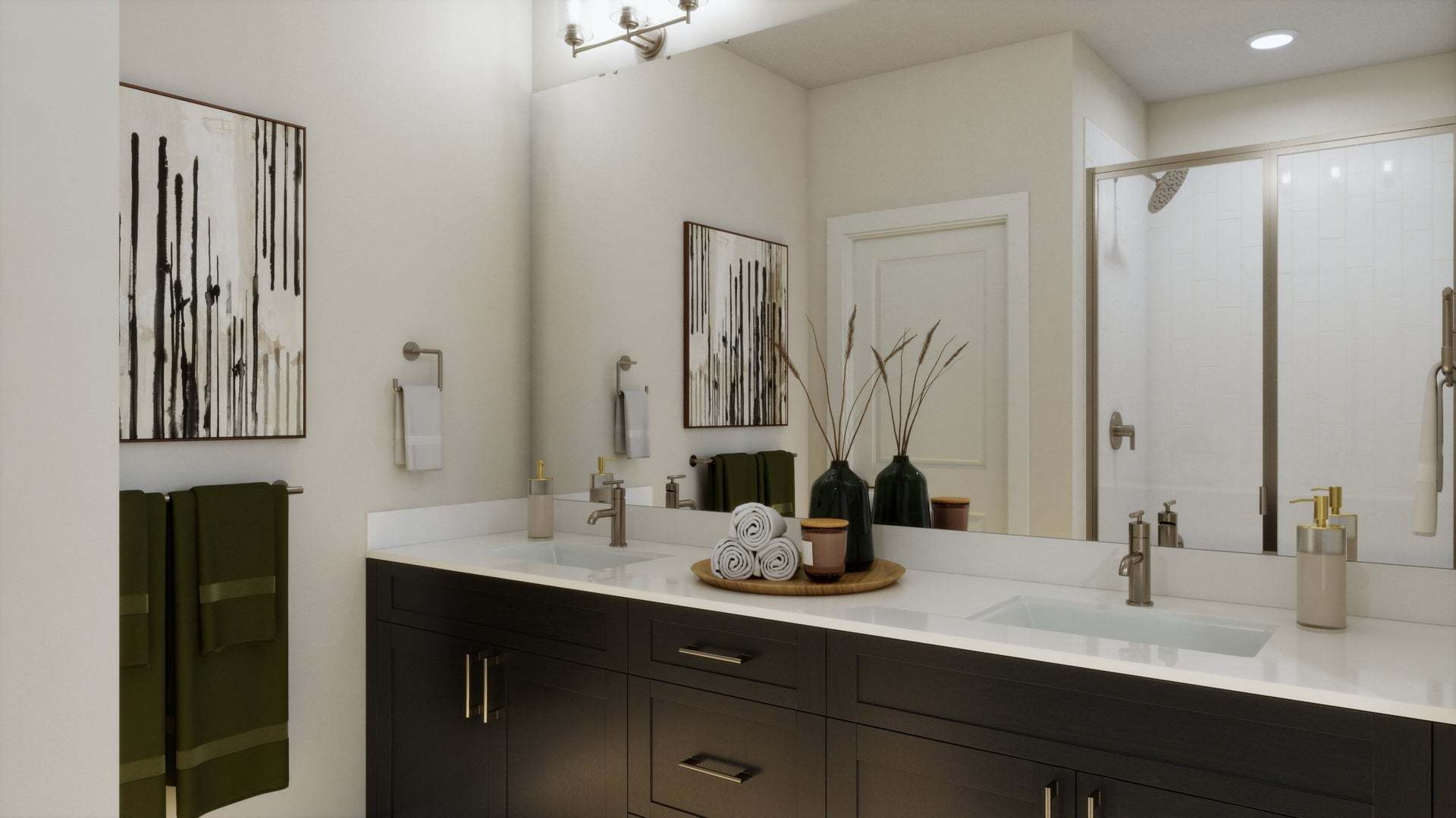 Berkeley Villas in Denver | Virtual Rendering | Plan 1 | Bathroom