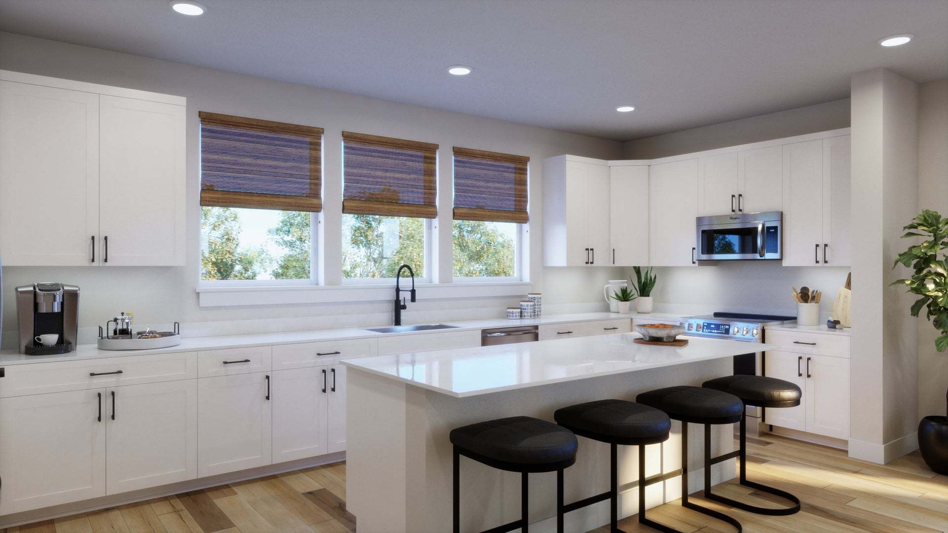 Berkeley Villas in Denver | Virtual Rendering | Plan 2 | Kitchen