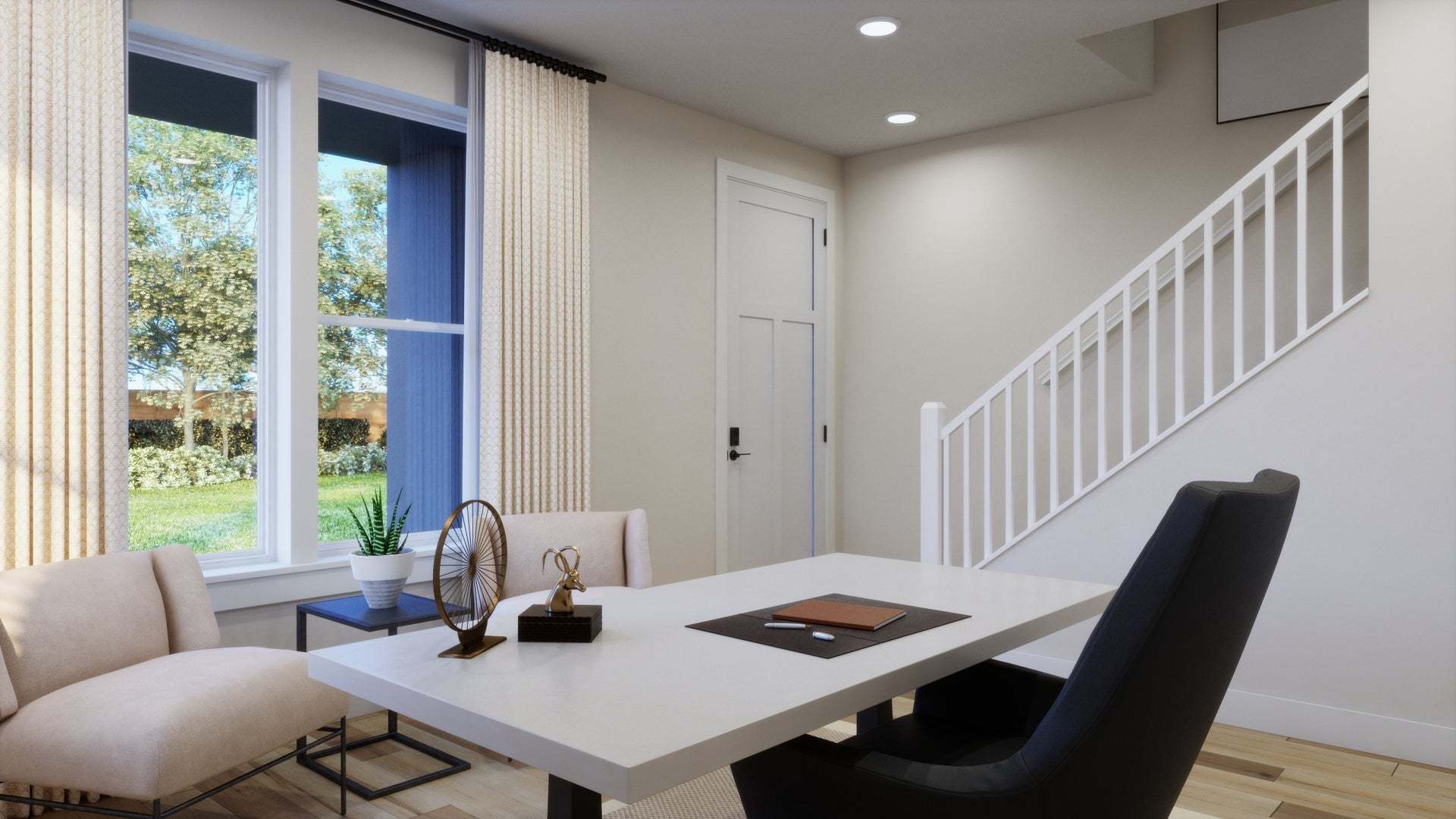 Berkeley Villas in Denver | Virtual Rendering | Plan 2 | Flex Space