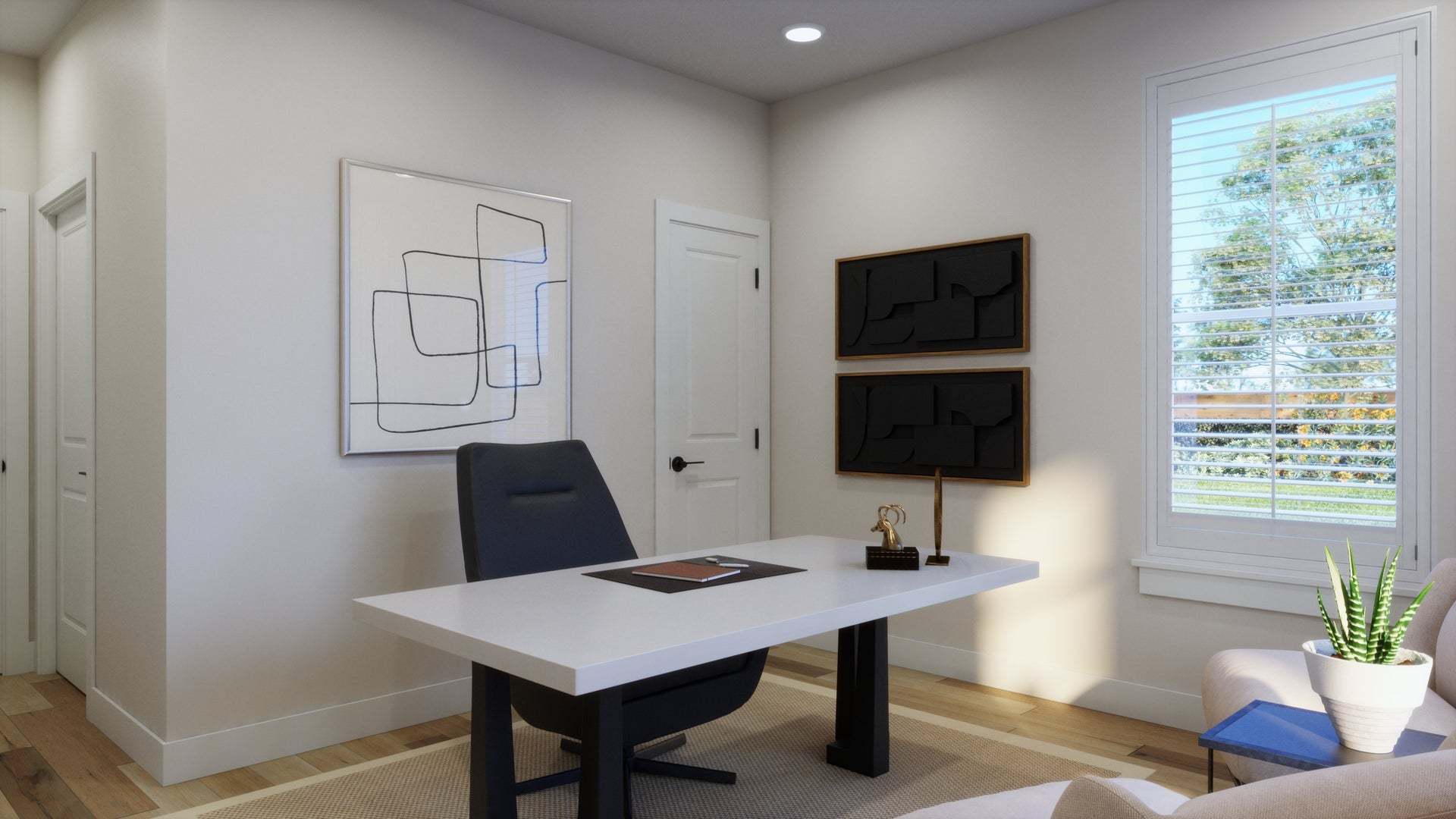 Berkeley Villas in Denver | Virtual Rendering | Plan 2 | Flex Space