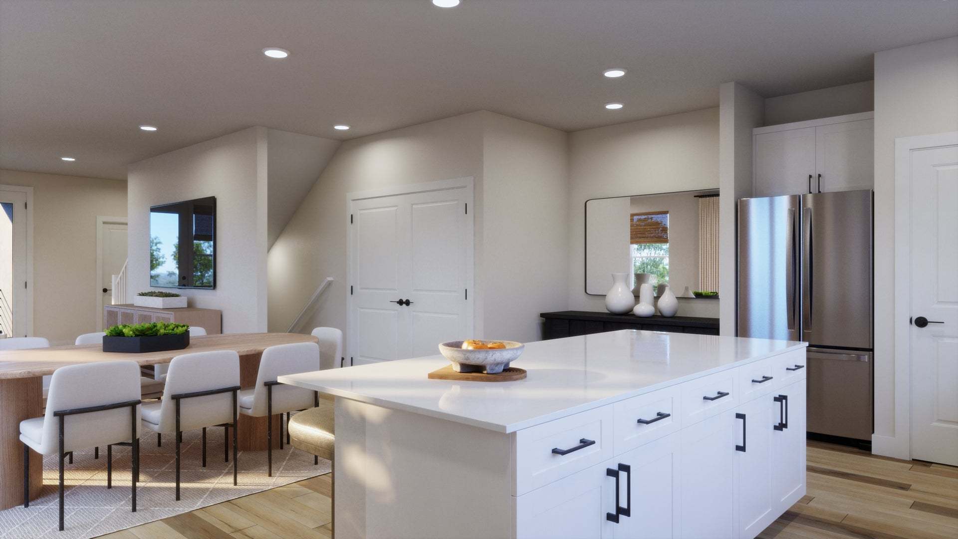 Berkeley Villas in Denver | Virtual Rendering | Plan 2 | Kitchen
