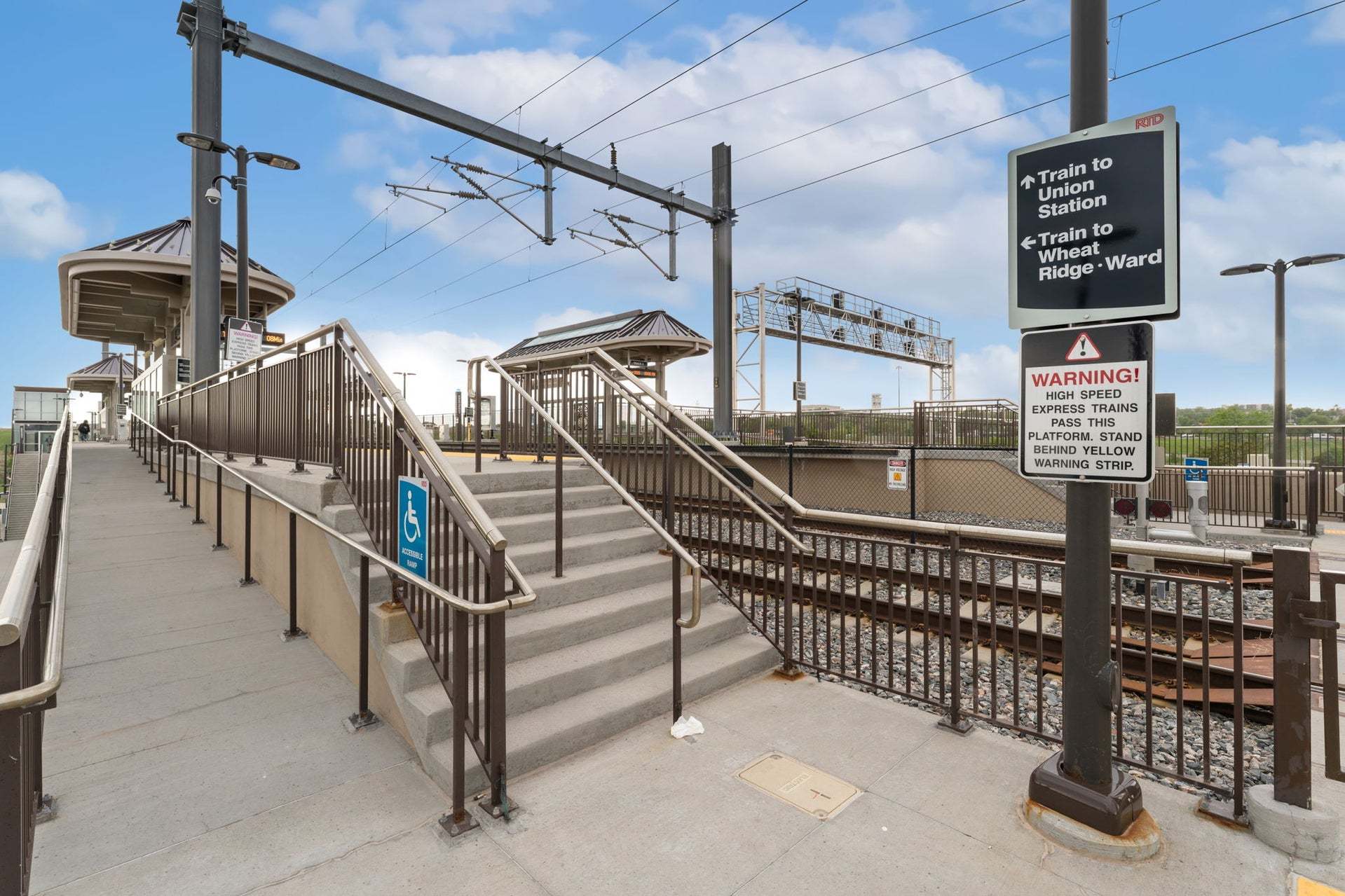 Berkeley Villas in Denver | Light Rail Station