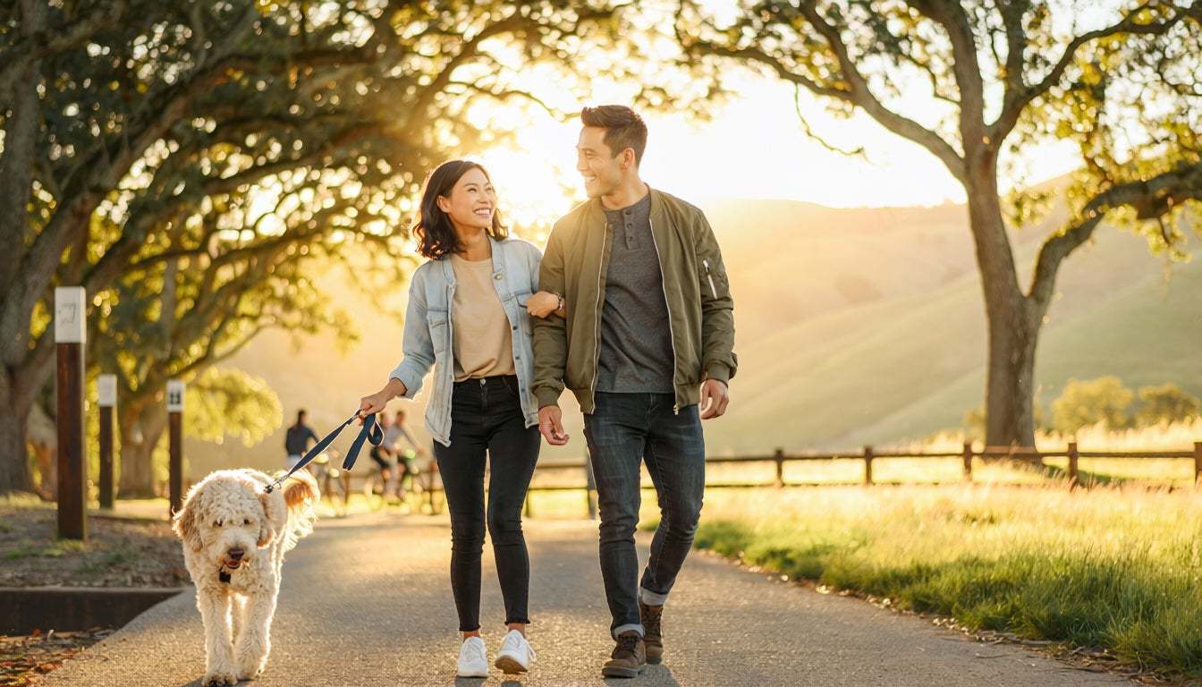 Deerwood Heights by Trumark Homes in San Ramon, CA I Couple of Iron Horse Trail