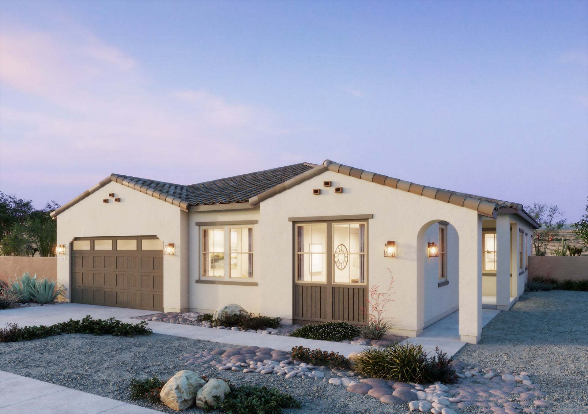 Radiance at Solara | Exterior Rendering | Plan 1 | Santa Barbara | Corona, CA