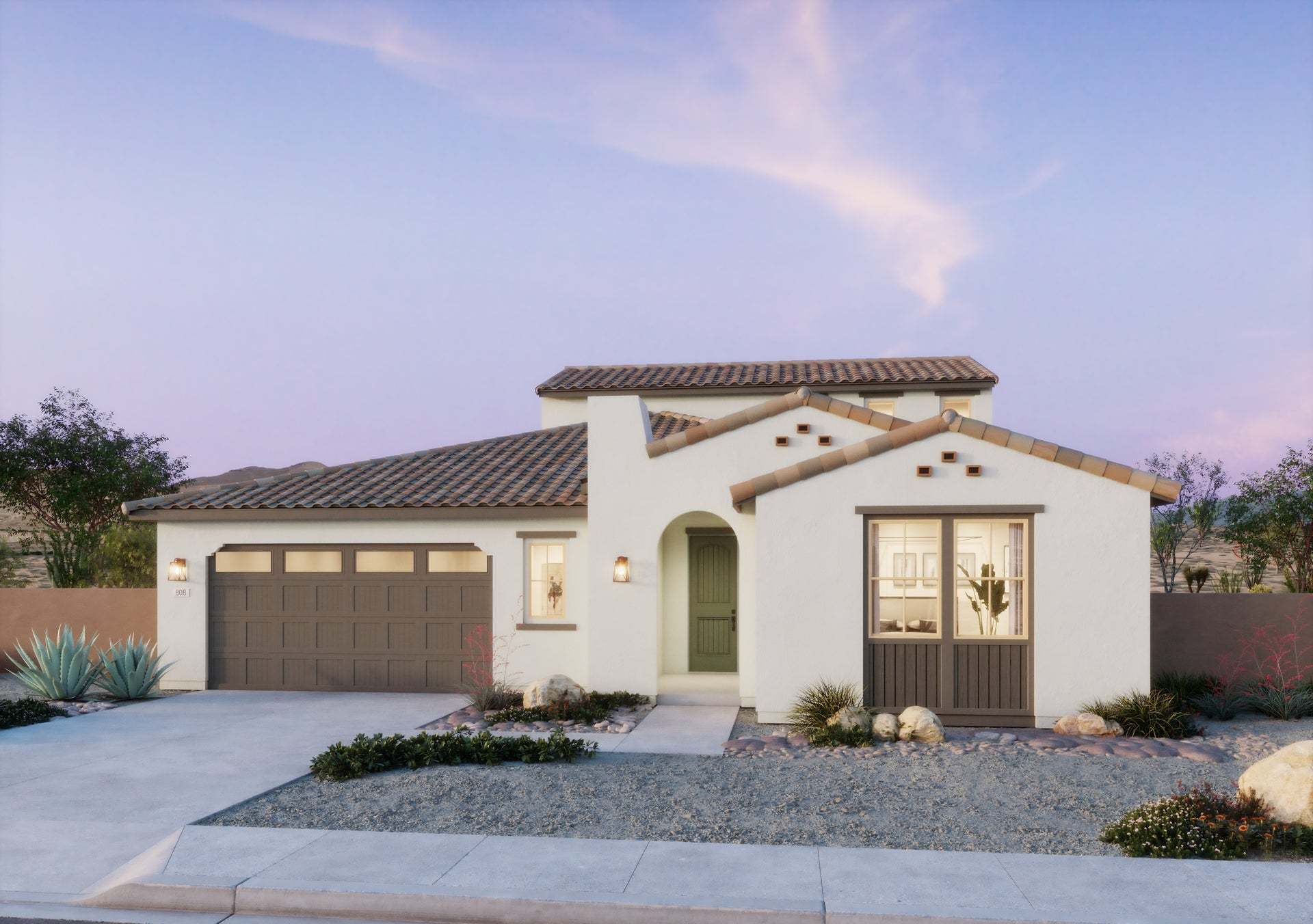 Radiance at Solara | Exterior Rendering | Plan 2 | Santa Barbara | Corona, CA