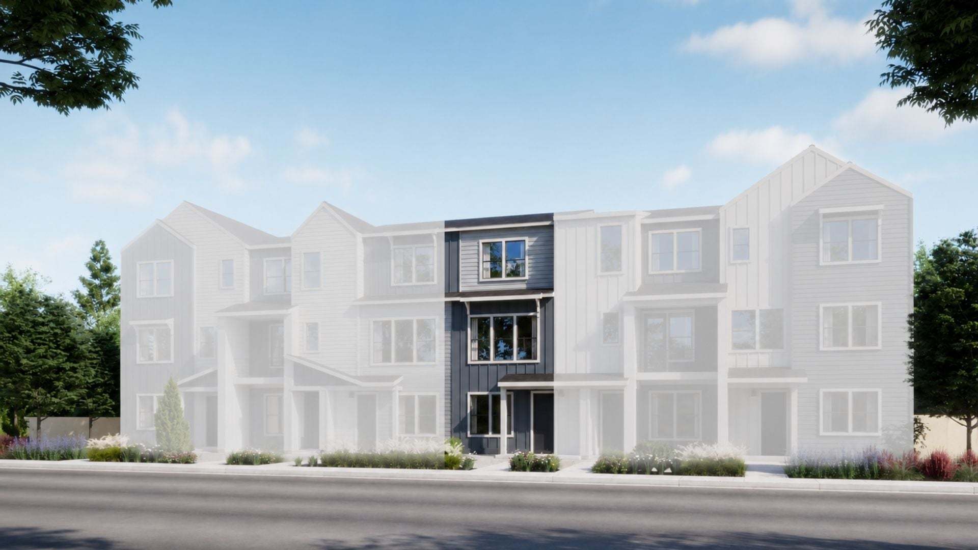 Berkeley Villas in Denver, CO | Building 1 | Plan 1 | Exterior