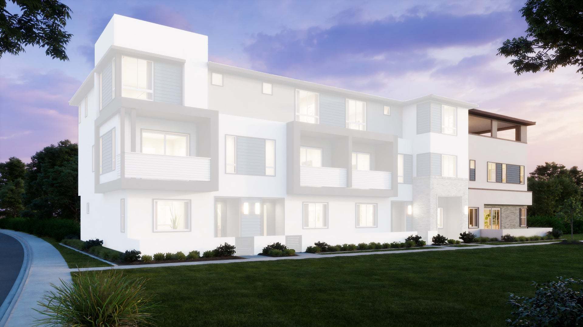 Andara at Luna Park | Exterior Screened Renders | Plan 3 | Boutique | Irvine, CA