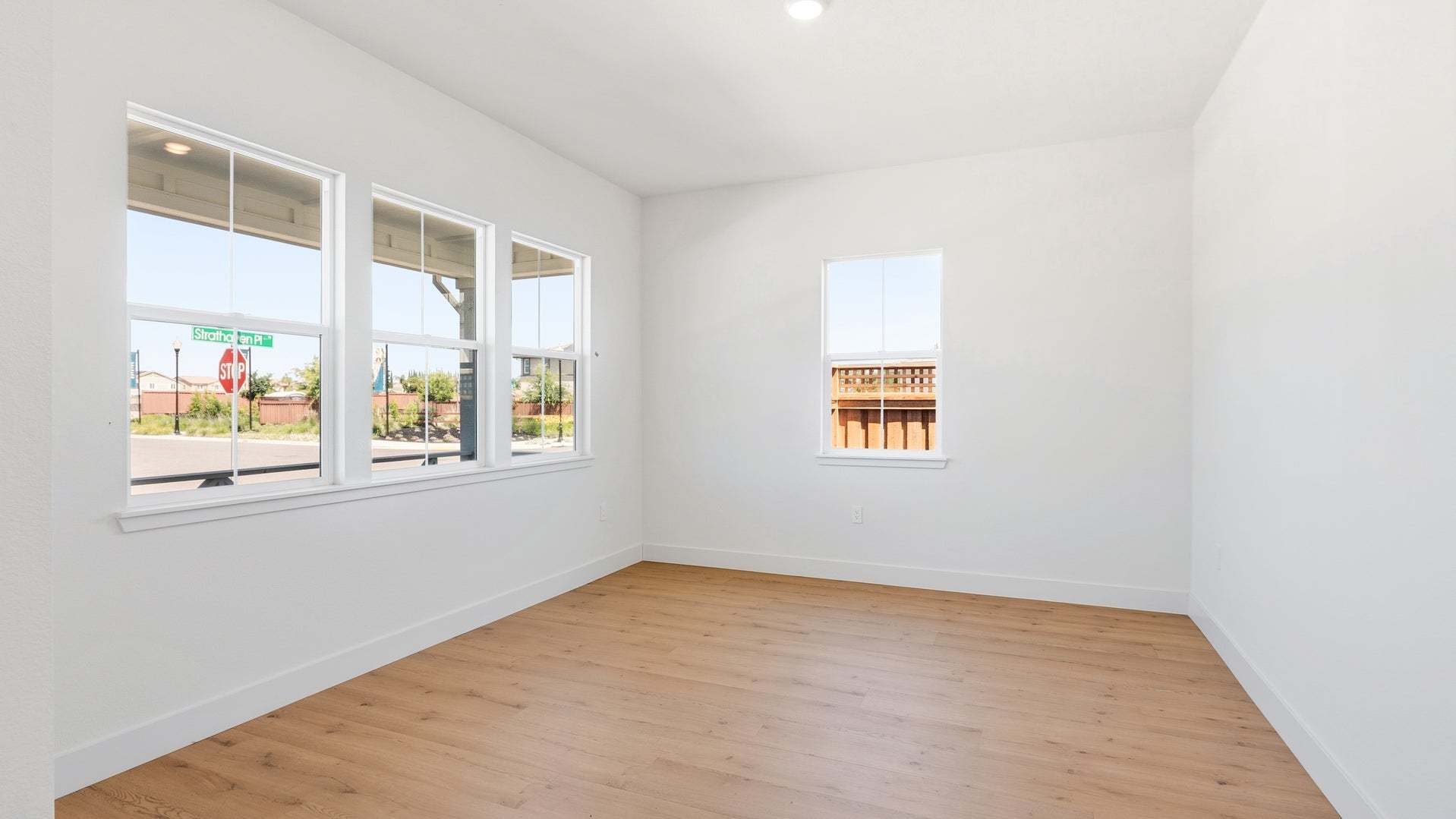 Apricot Estates by Trumark Homes in Brentwood, CA I Lot 44 I First Floor Bedroom