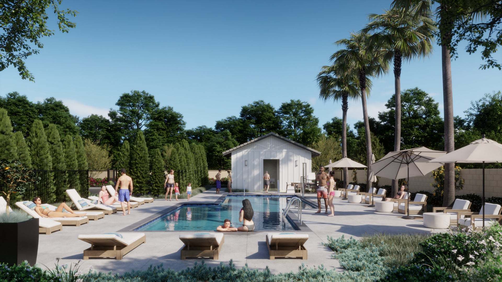 Florita | Pool | Rendering