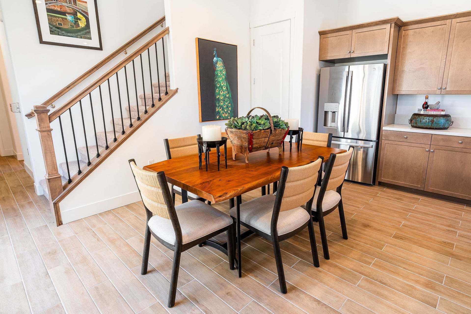Morada | Plan 2 Model Interior | Dining| Paso Robles, CA