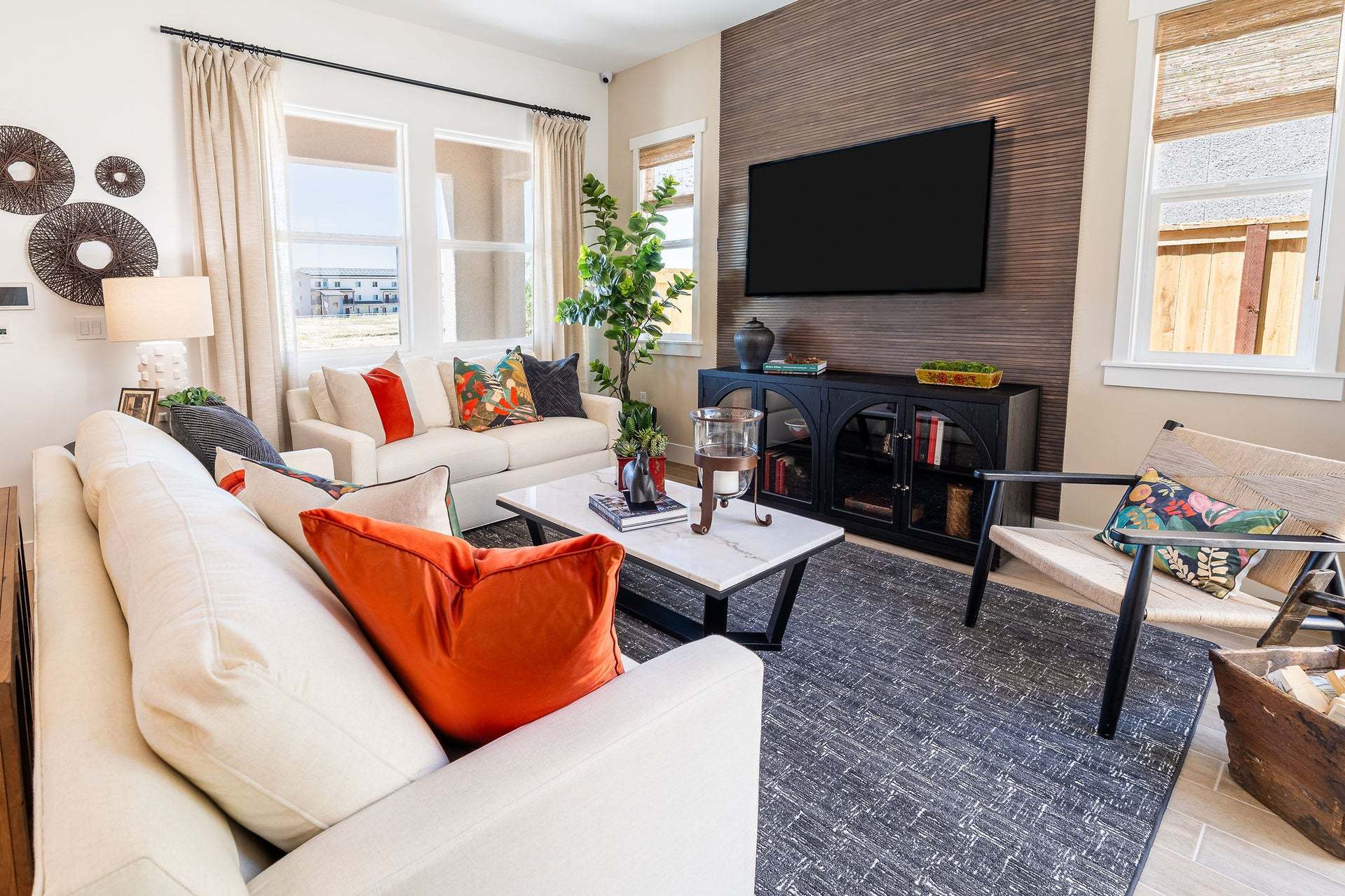 Morada | Plan 2 Model Interior | Great Room | Paso Robles, CA