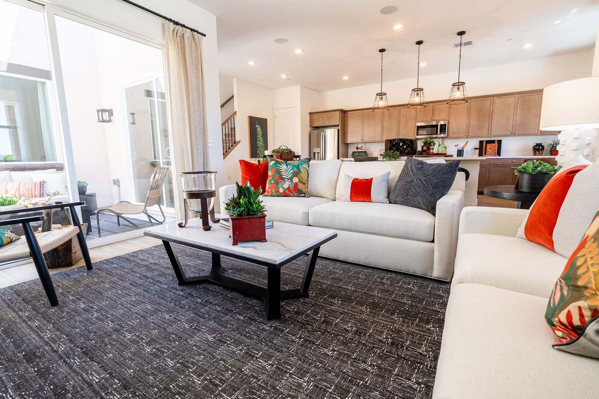 Morada | Plan 2 Model Interior | Great Room| Paso Robles, CA